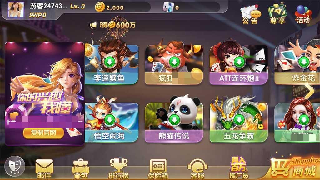 打渔乐娱乐项目 · 完整运营部署资源包 · 附带全套搭建与数据工具