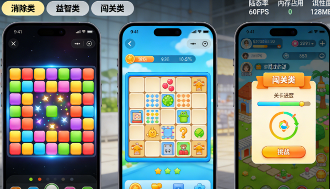 休闲手机游戏源码 H5 / 小程序 / APP 多端适配 轻量化变现全教程