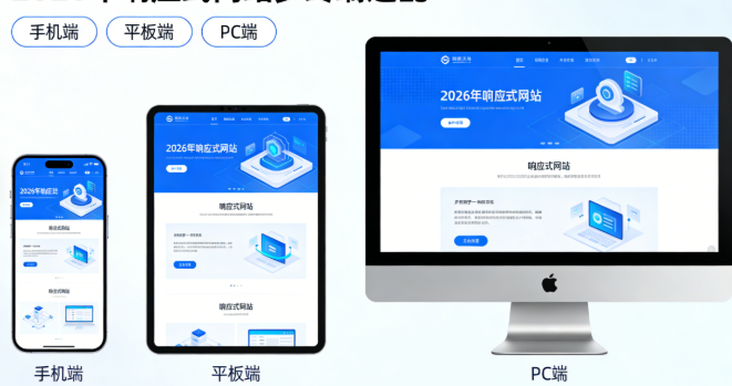 响应式网站模板源码 2026 精选：5 大行业适配方案 + 快速部署指南